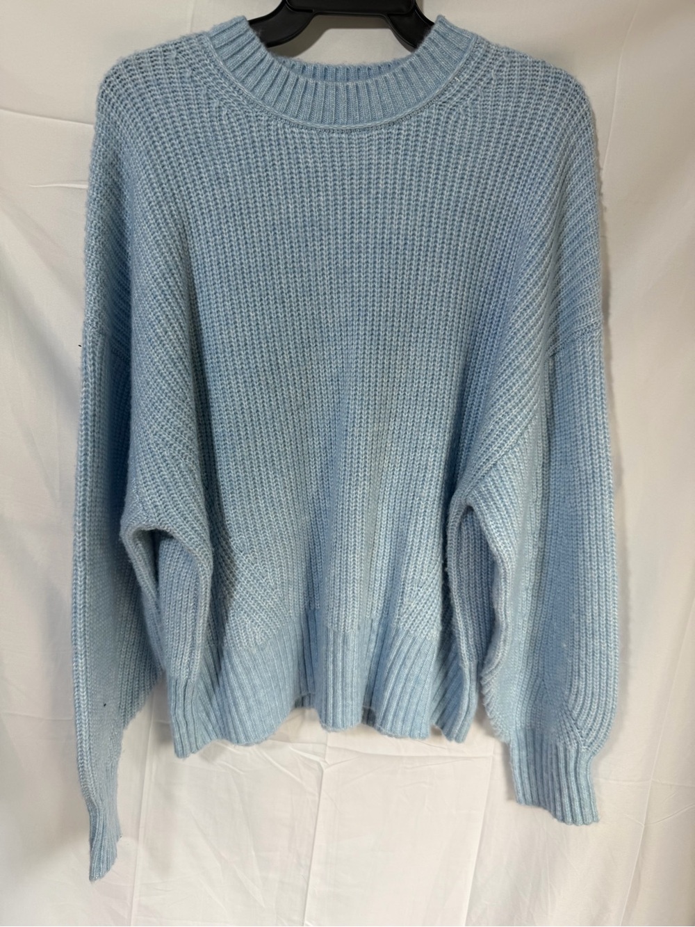 Light Blue Women's Cozy Knit Sweater